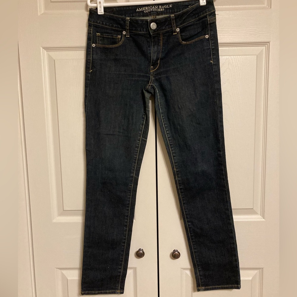 American Eagle outfitters skinny super stretch jeans size 8